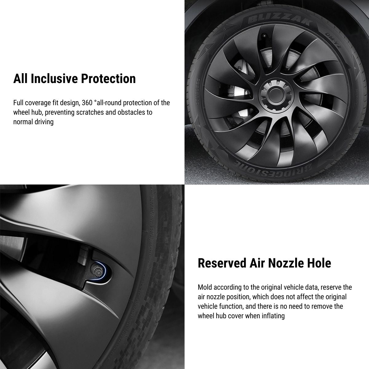TESERY 20″ Wheel Cover For Tesla Model Y (4PCS) Tesery Official Store