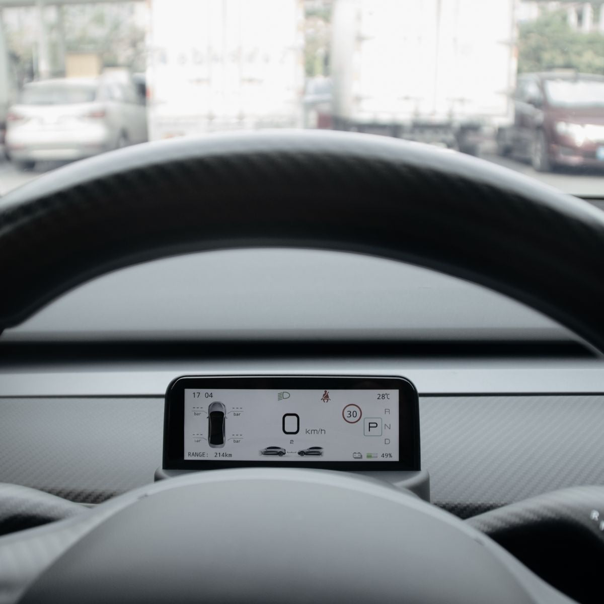 TESERY 4.6'' Mini Display Screen for Tesla Model 3 / Y Tesery Official Store