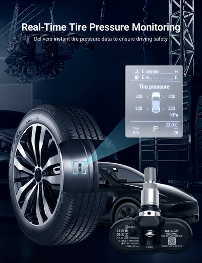 TESERY BLE Bluetooth Tire Pressure Monitoring Sensor(TPMS) for Model 3/Y/S/X Tesery Official Store
