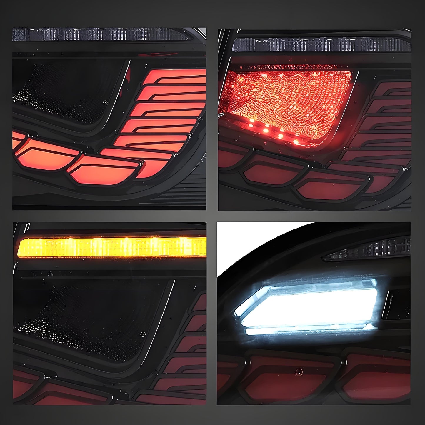 TESERY Dragon Scale Tail Lights for Model 3/Y Tesery Official Store