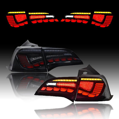 TESERY Dragon Scale Tail Lights for Model 3/Y Tesery Official Store