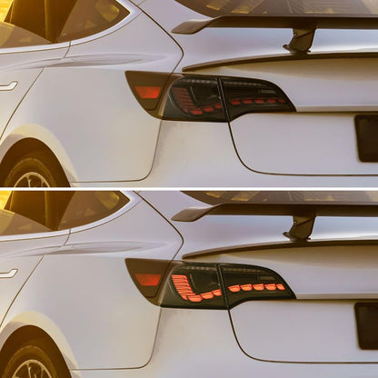 TESERY Dragon Scale Tail Lights for Model 3/Y Tesery Official Store