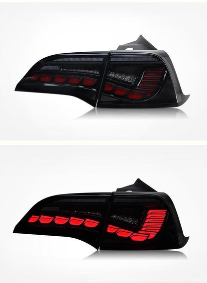 TESERY Dragon Scale Tail Lights for Model 3/Y Tesery Official Store