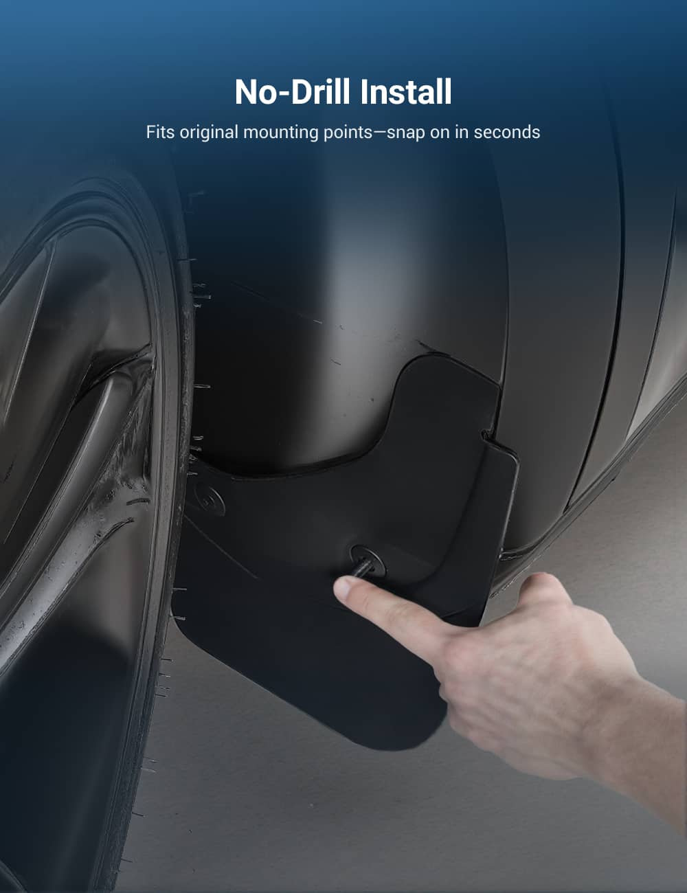 TESERY Hidden Mud Flaps for Model Y Juniper/ Model YL | Invisible Protection Tesery Official Store