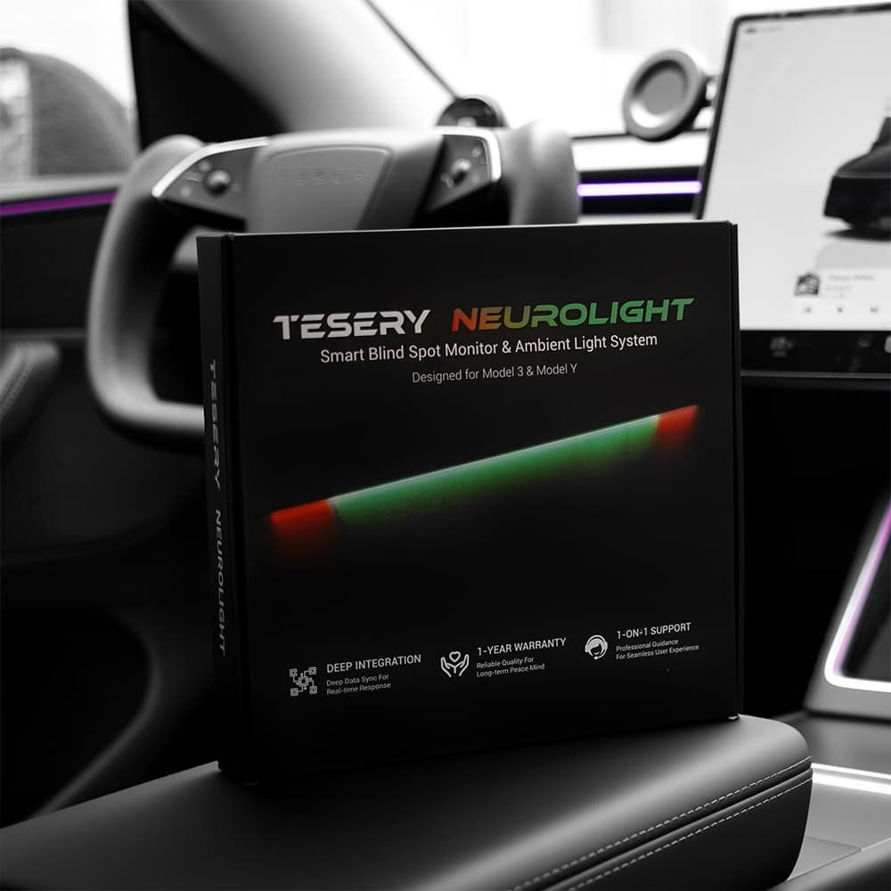 TESERY NeuroLight丨Model 3/Y Dashboard RGB Lights with Integrated BSD System Tesery Official Store