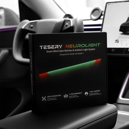 TESERY NeuroLight丨Model 3/Y Dashboard RGB Lights with Integrated BSD System Tesery Official Store