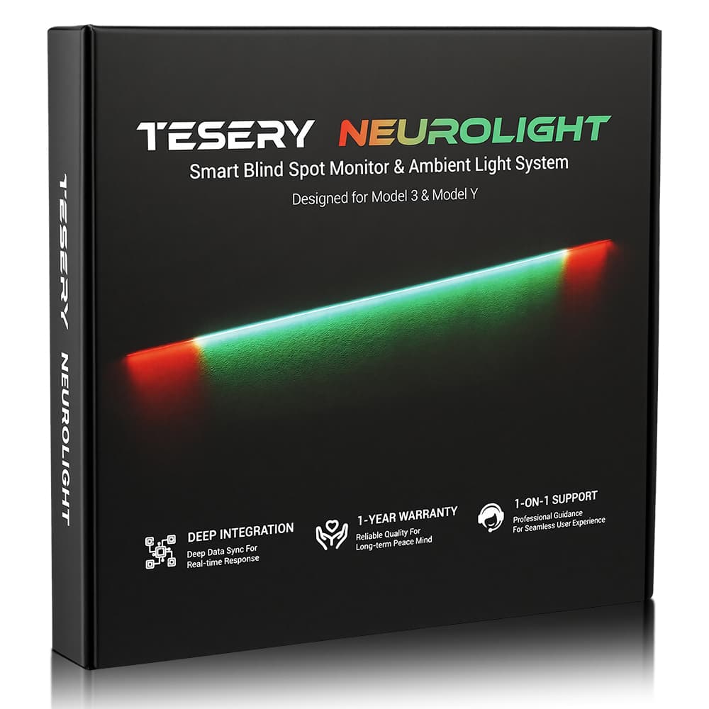 TESERY NeuroLight丨Model 3/Y Dashboard RGB Lights with Integrated BSD System Tesery Official Store