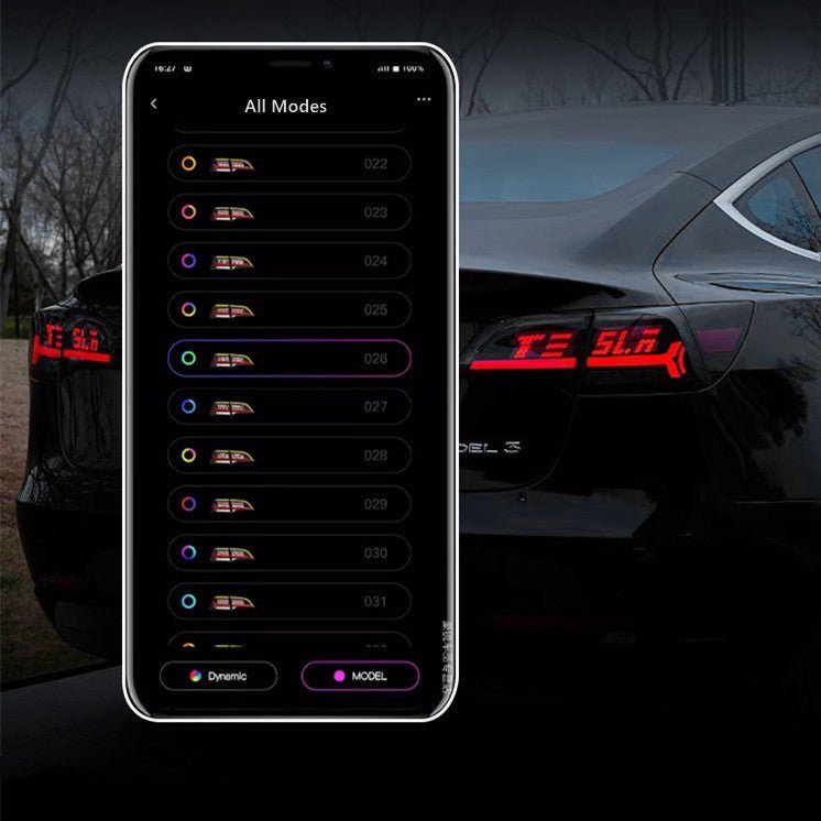 TESERY OLED APP-Controlled Tail Light for Model 3/Y Tesery Official Store