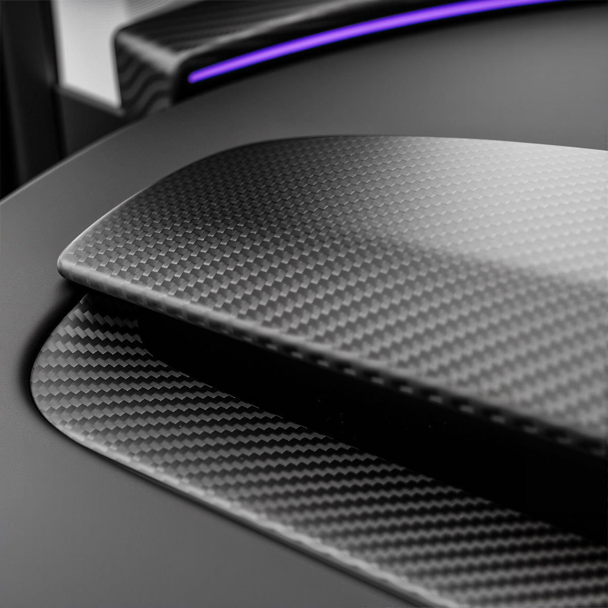 TESERY Real Dry Carbon Fiber Dashboard Cover Overlay for Model 3 Highland / Model Y Juniper Tesery Official Store