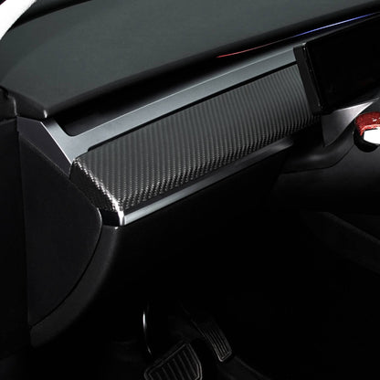 TESERY Tesla Model 3 / Y Dashboard Cover - Dry Carbon Fiber Interior Mods Tesery Official Store