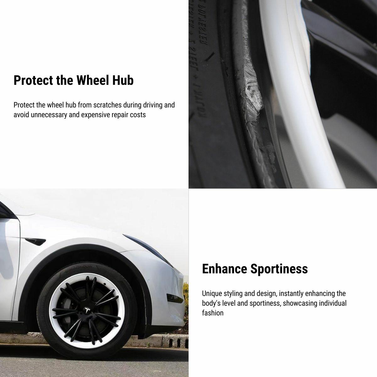 TESERY 19″ Wheel Covers for Tesla Model Y (4PCS) Tesery Official Store