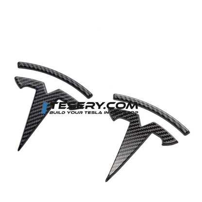 Tesla Logo "T" Emblem for Model 3 / Y (Set of 3) Tesery Official Store