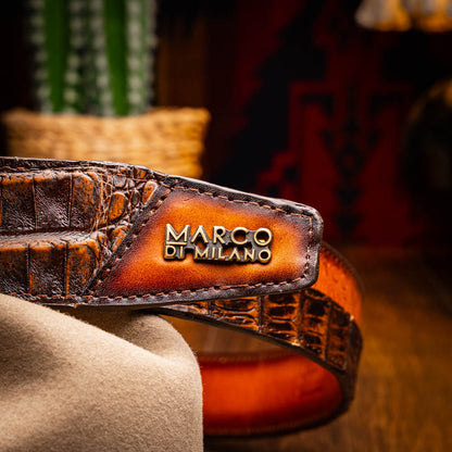 Texas Belt Aged Brown Marco Di Milano