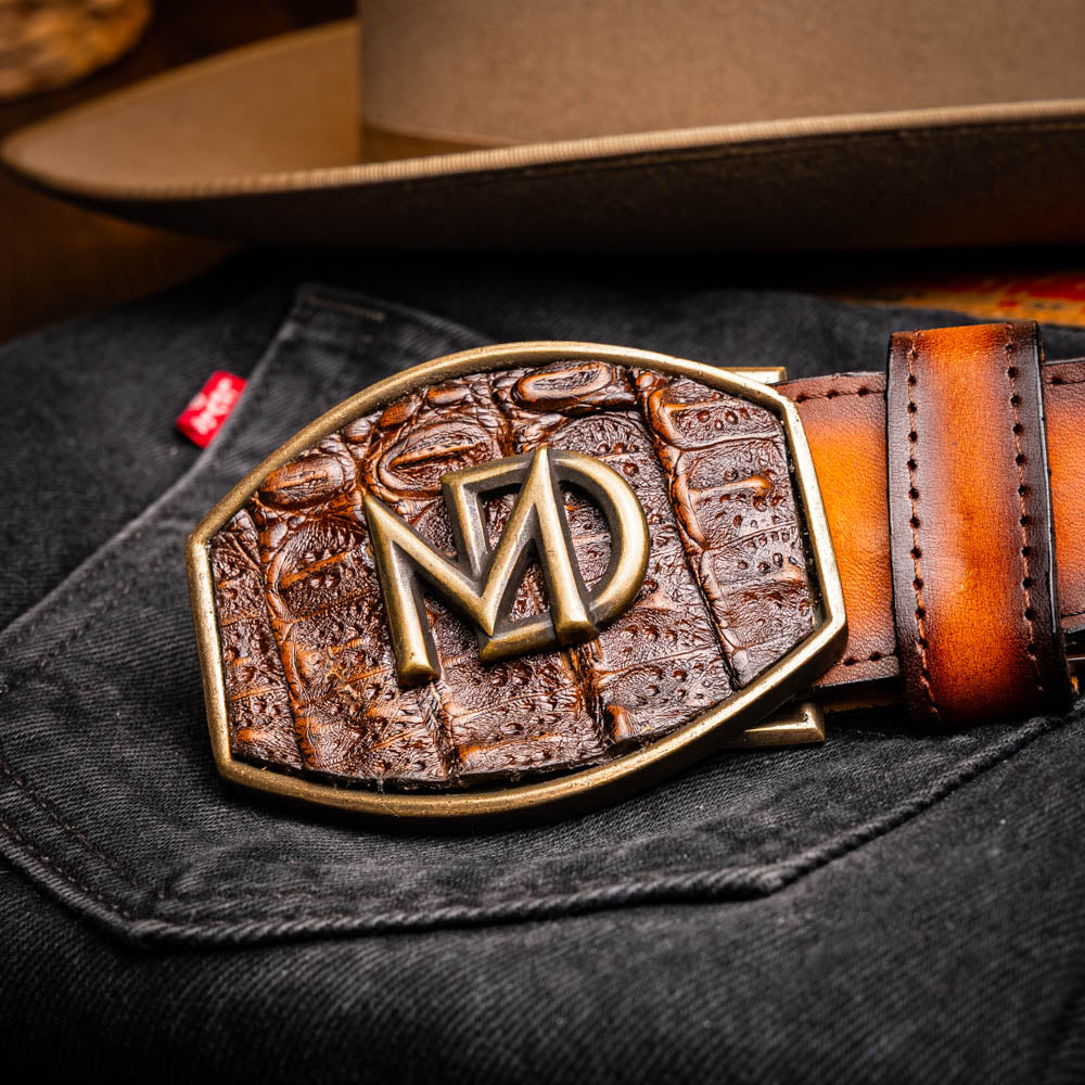 Texas Belt Aged Brown Marco Di Milano