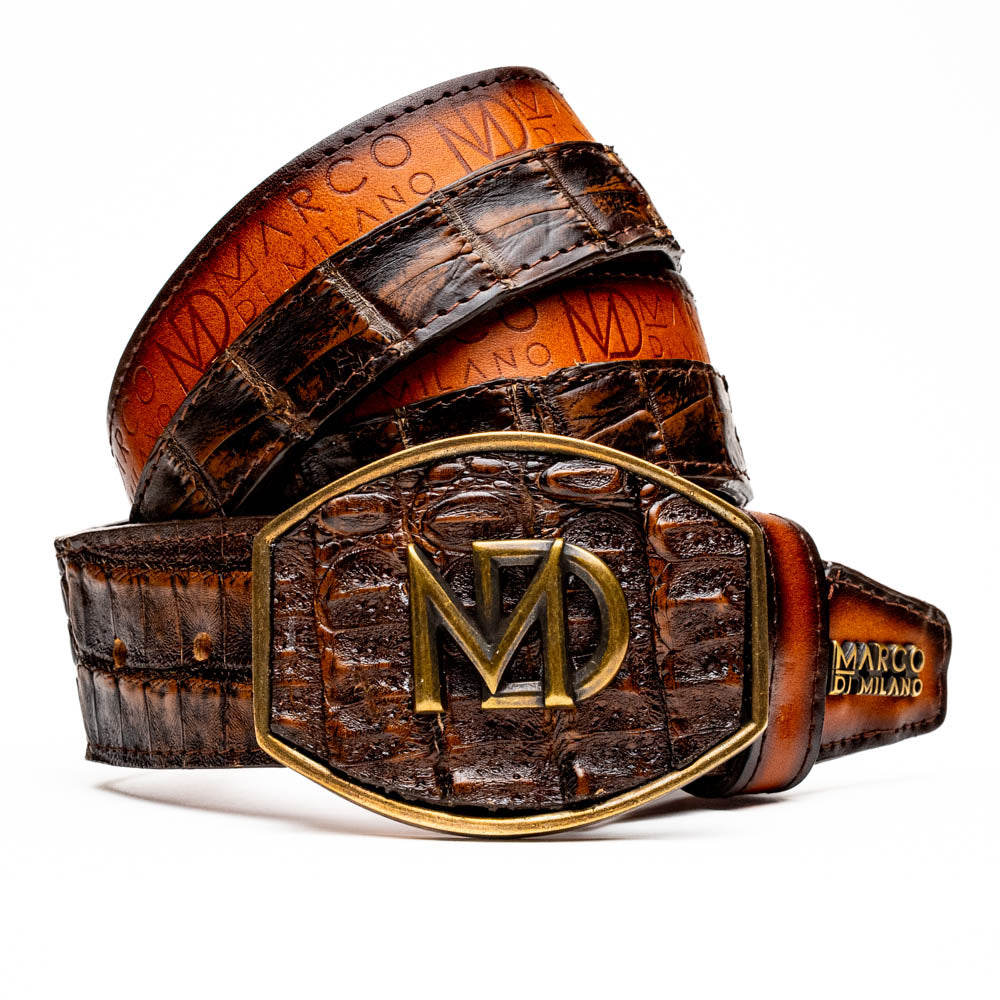 Texas Belt Aged Brown Marco Di Milano