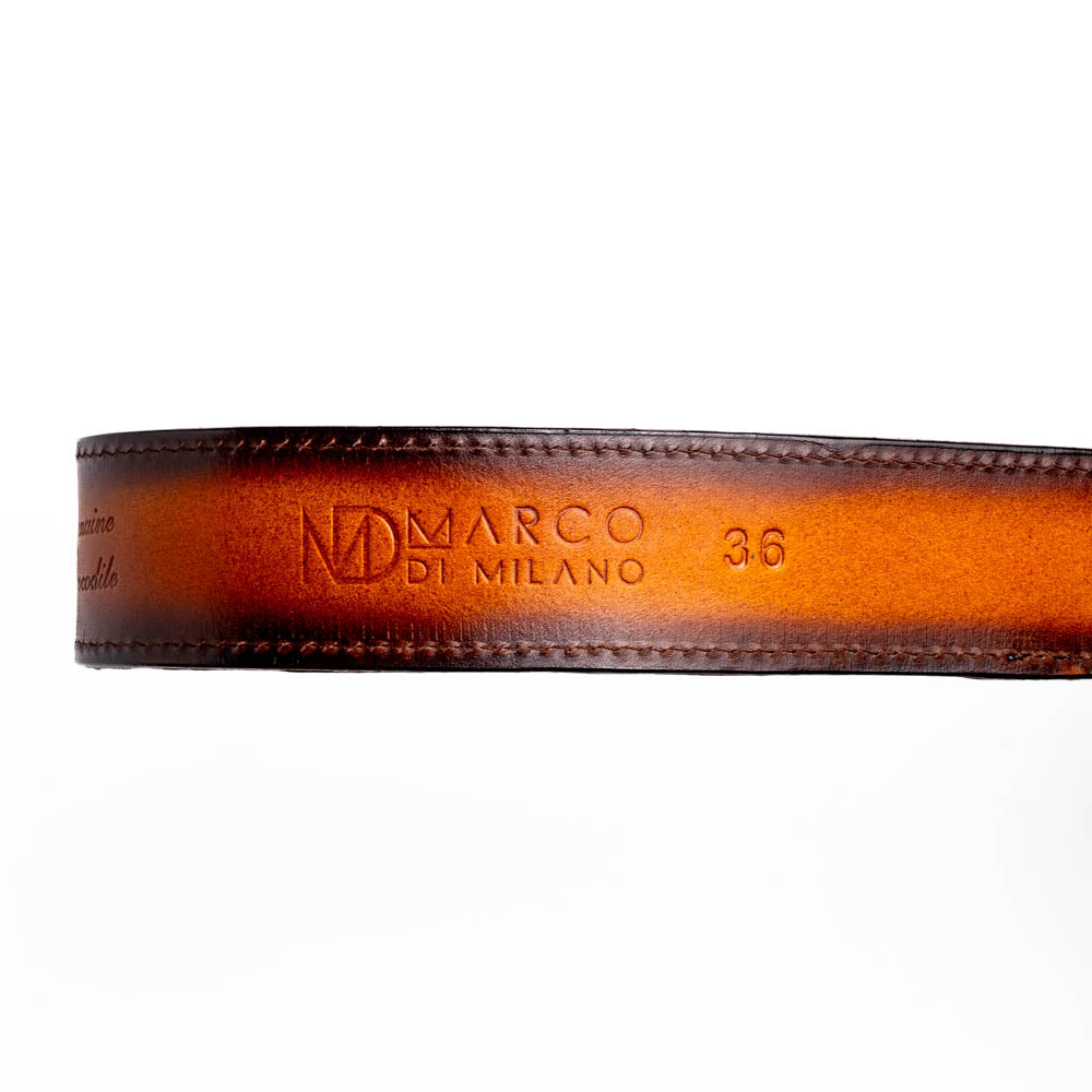 Texas Belt Aged Brown Marco Di Milano