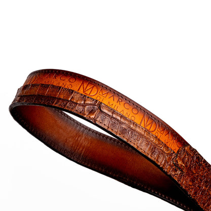 Texas Belt Aged Brown Marco Di Milano