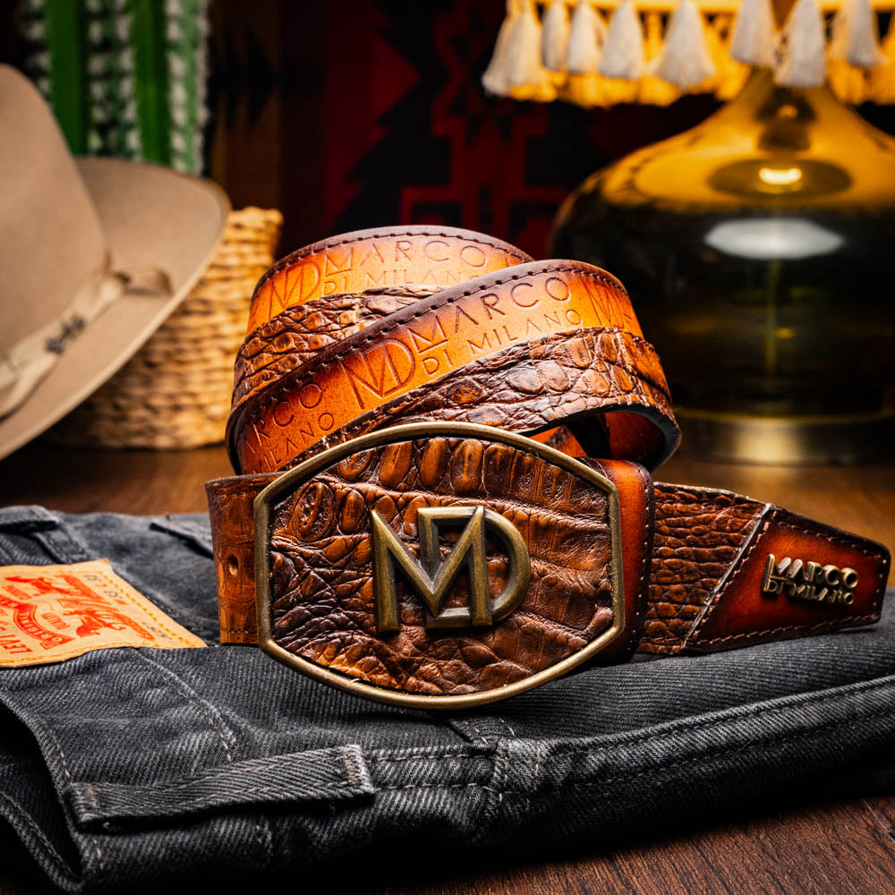 Texas Belt Aged Maple Marco Di Milano