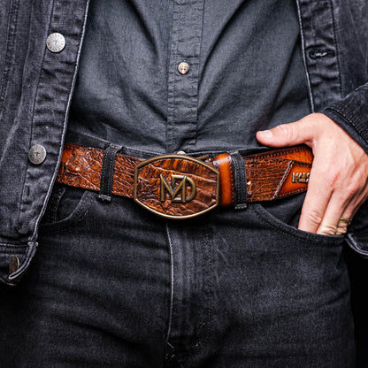 Texas Belt Aged Maple Marco Di Milano