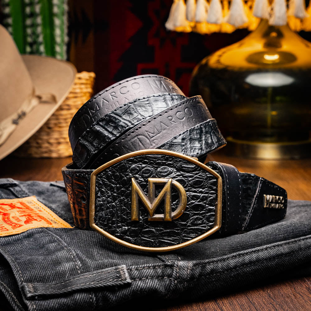 Texas Belt Black Marco Di Milano