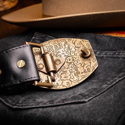 Texas Belt Black Marco Di Milano