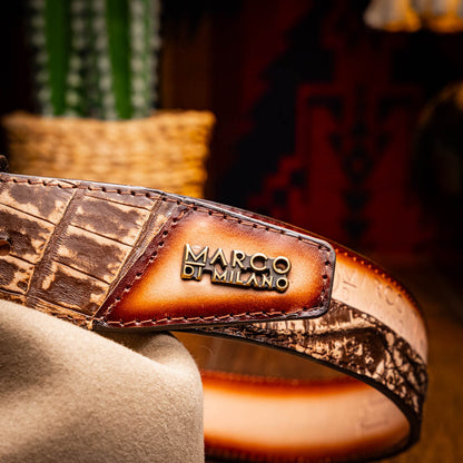 Texas Belt Stone Brown Marco Di Milano