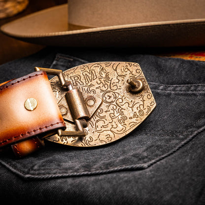 Texas Belt Stone Brown Marco Di Milano