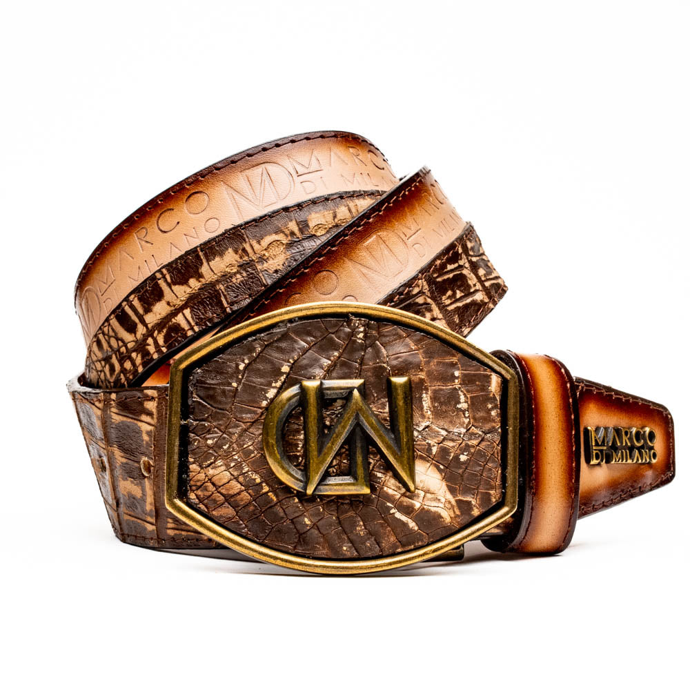 Texas Belt Stone Brown Marco Di Milano