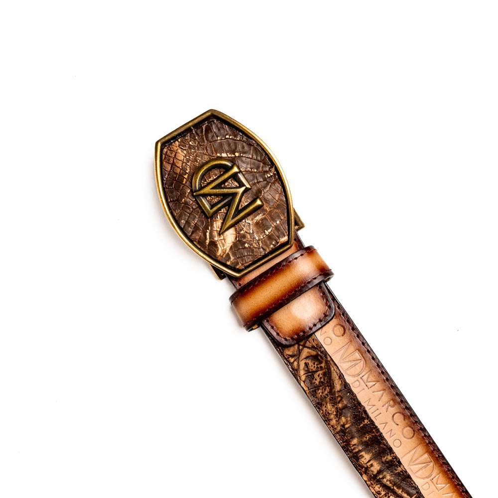 Texas Belt Stone Brown Marco Di Milano