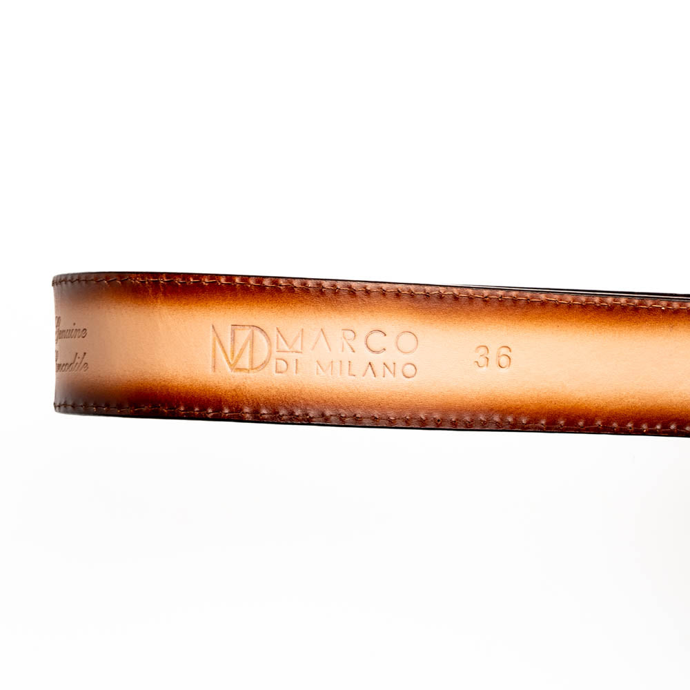 Texas Belt Stone Brown Marco Di Milano
