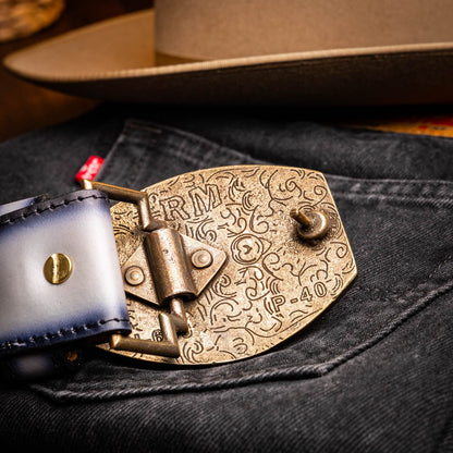Texas Belt Stone Gray Marco Di Milano