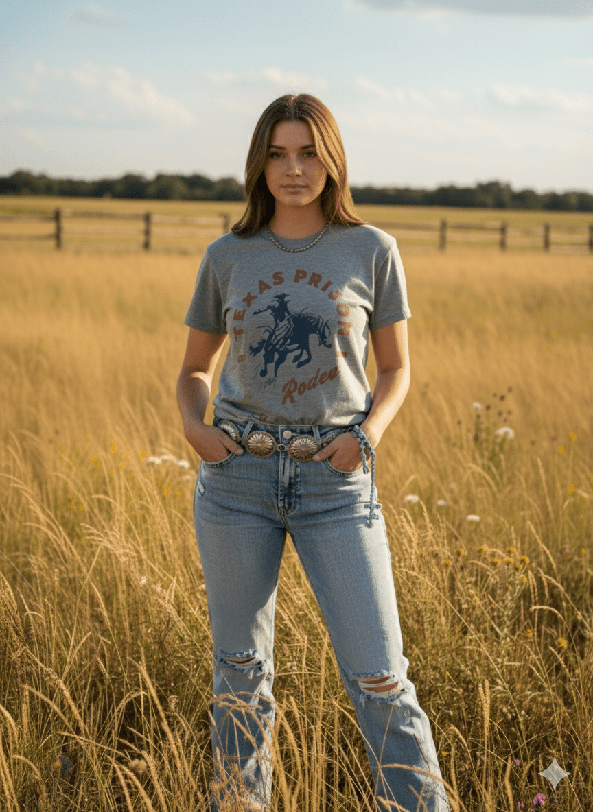 Texas Prison Rodeo Huntsville Graphic Tee Wild Junkie