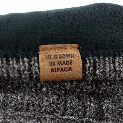 Textured Alpaca Slouch Beanie Purely Alpaca