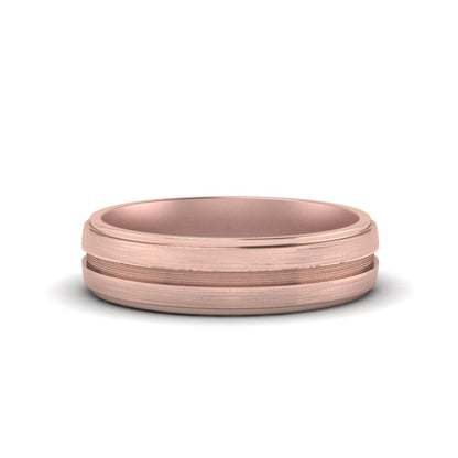 Textured Inlay Wedding Band Fascinating Diamonds