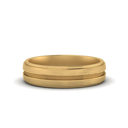 Textured Inlay Wedding Band Fascinating Diamonds