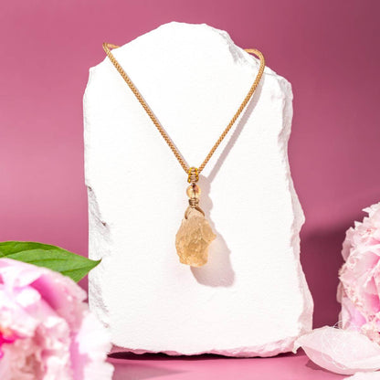 The Destiny Relic – Libyan Desert Glass Pendant