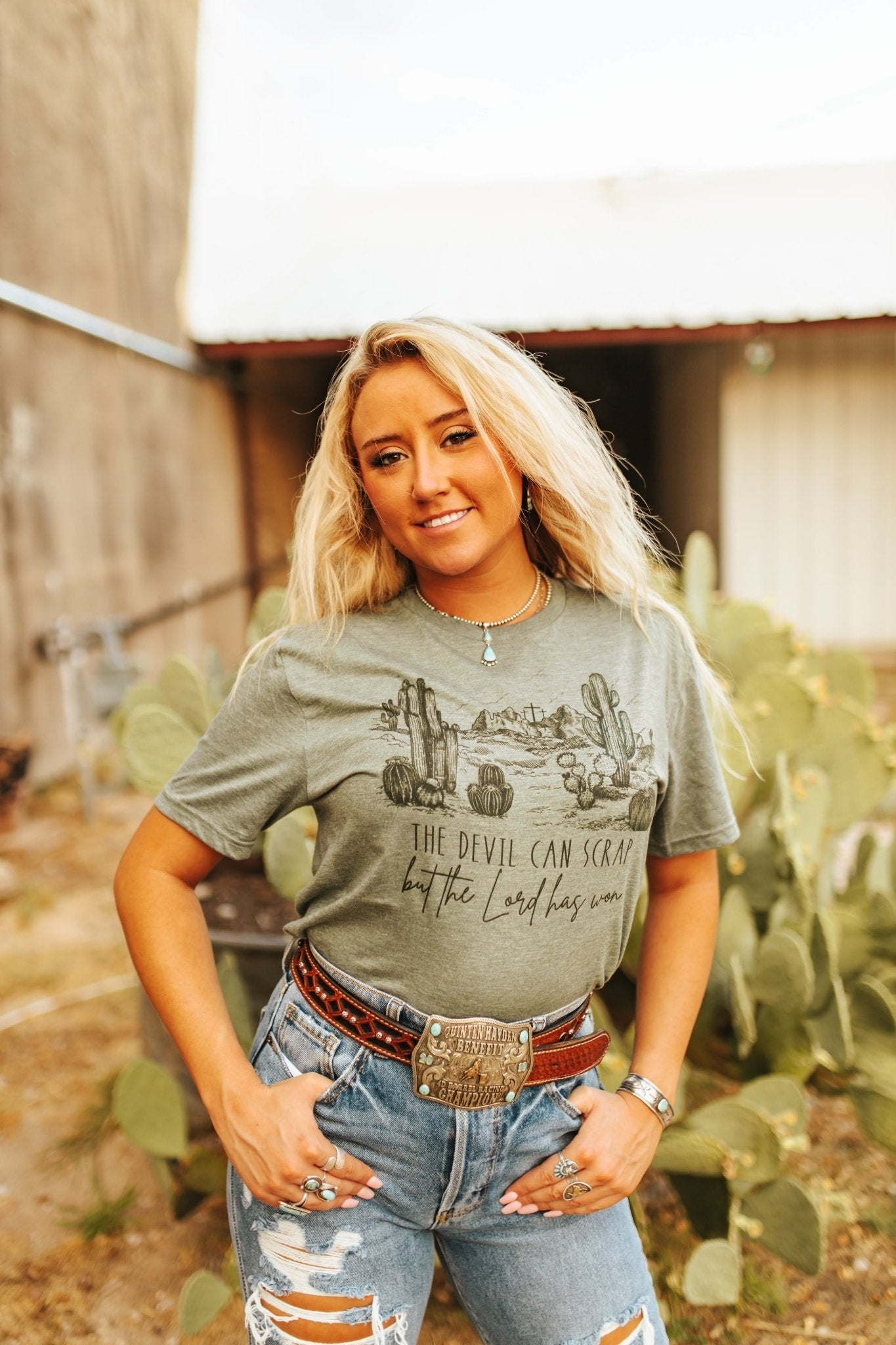 The Devil Can Scrap Graphic Tee Wild Junkie