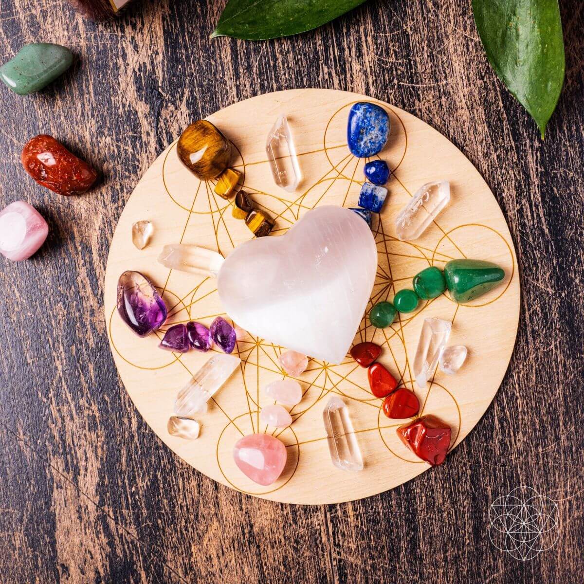The Divination Crystal Grid Set Conscious Items