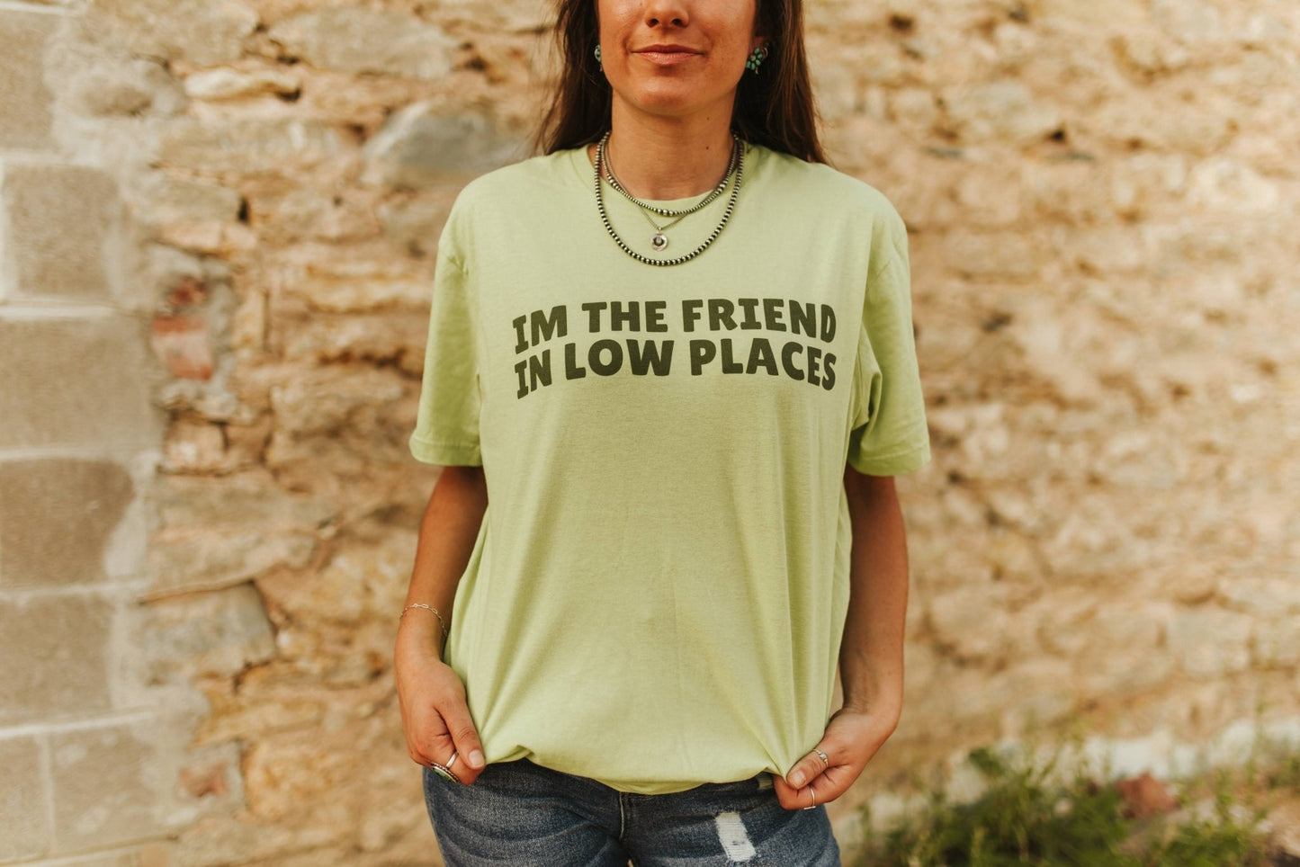 The Friend In Low Places Graphic Tee Wild Junkie