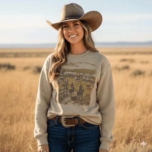 The Herd Keeper Graphic Sweatshirt Wild Junkie
