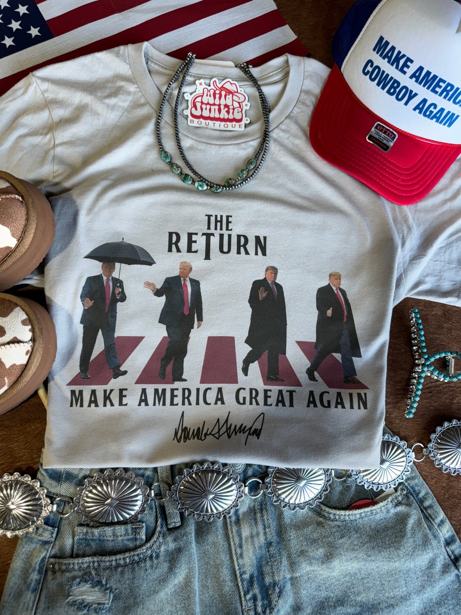 The Return: MAGA Edition Graphic Tee Wild Junkie