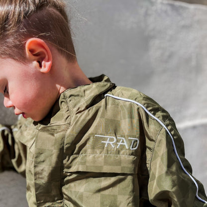 THE STORM RIDER WATERPROOF JACKET - ARMY GREEN