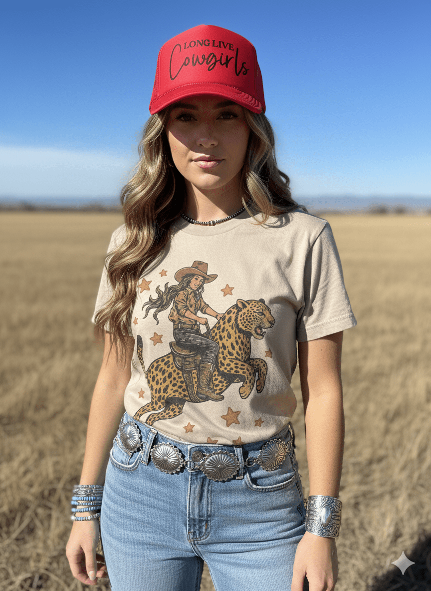 The Untamed Cowgirl Graphic Tee Wild Junkie