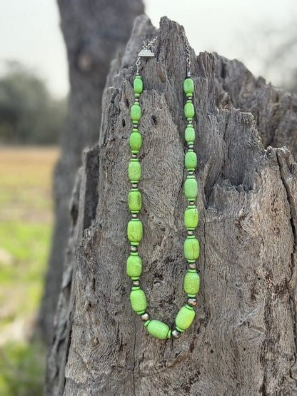 The Verdant Valley Beaded Necklace Wild Junkie