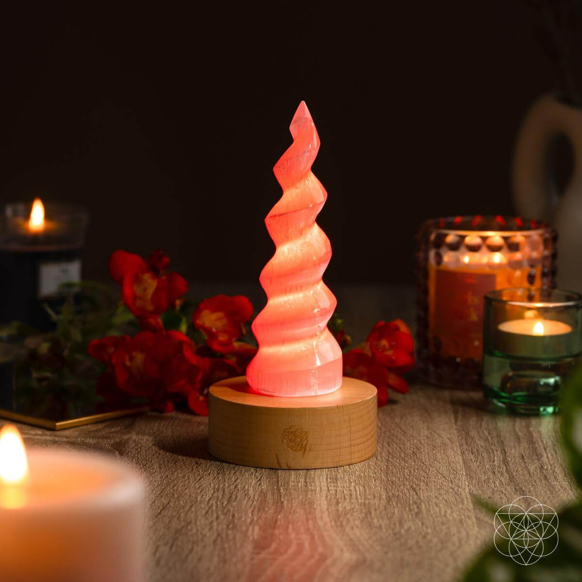 Therapy By Light - Selenite Flame Lamp Conscious Items