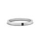 Thin Princess Cut Mens Band Ring Fascinating Diamonds