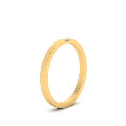 Thin Princess Cut Mens Band Ring Fascinating Diamonds