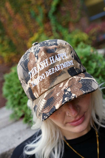 Tattoo Department Hat Thrash Happy