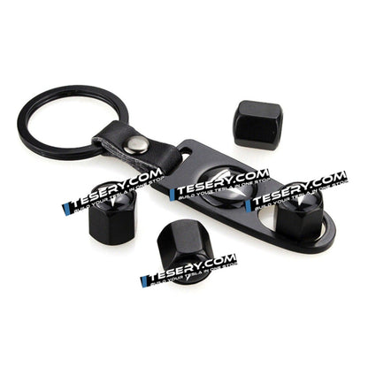 Tire Valve Caps for Tesla Model 3/Y/S/X Tesery Official Store