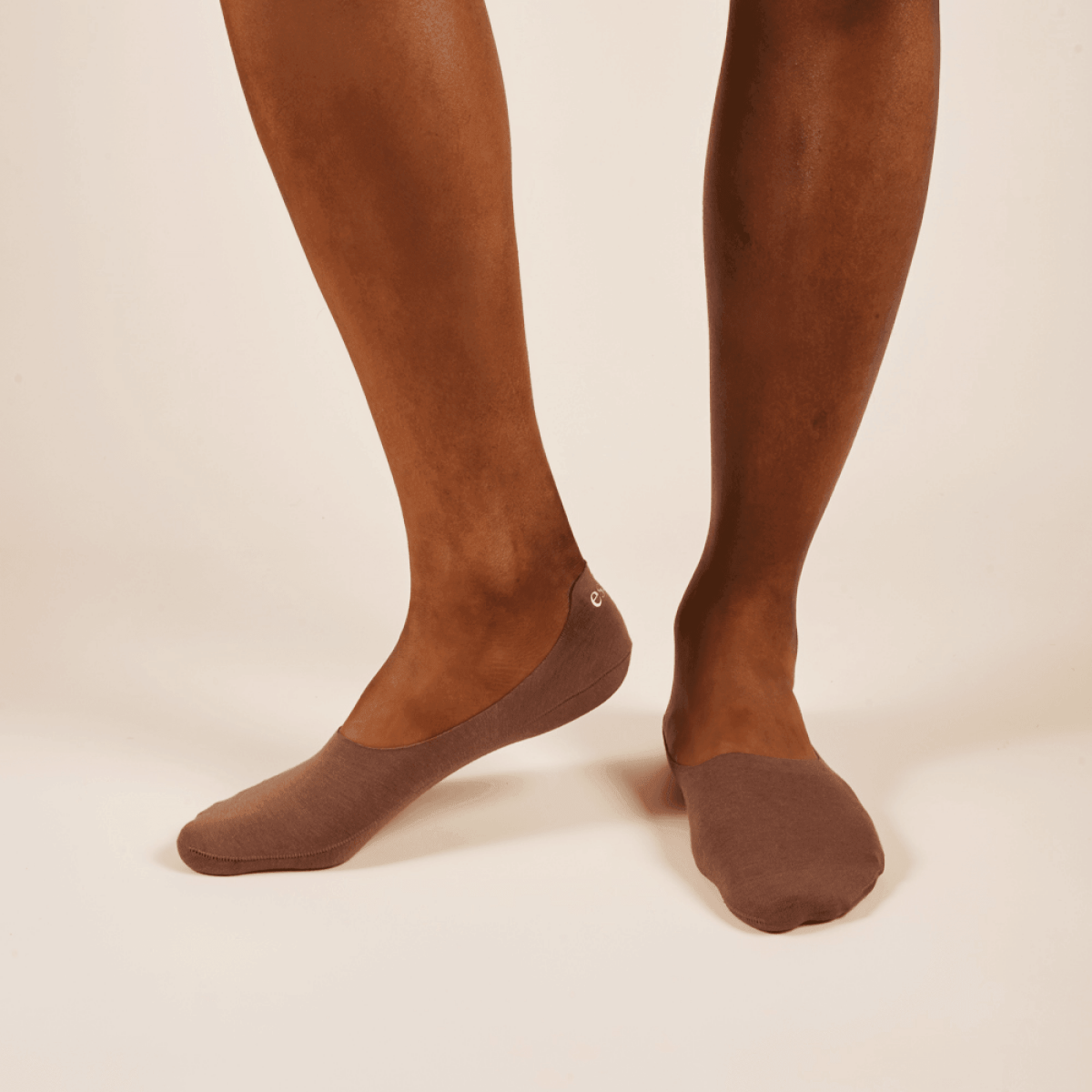 Unisex Cotton No Show Socks | Toffee Tan essoc
